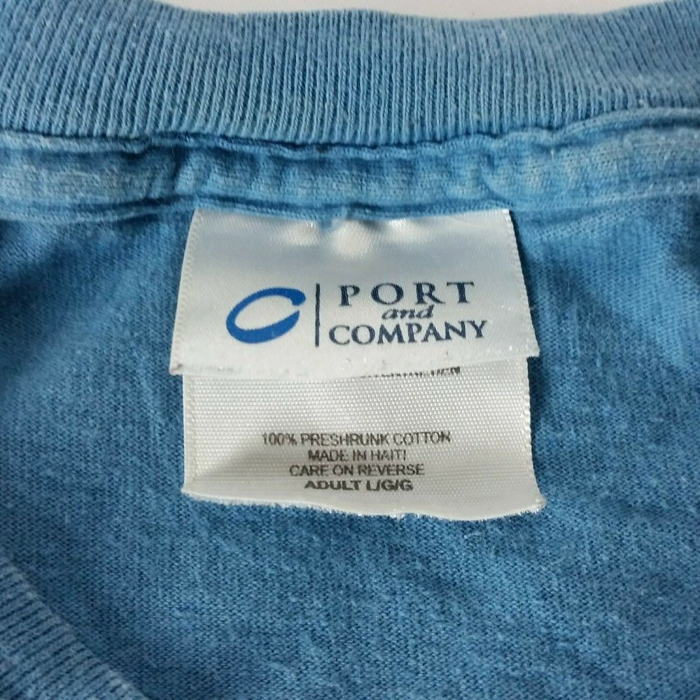 Hops in Humboldt Micro Brew Festival Blue Tee Shirt Mens Large Humboldt County - Picture 10 of 10